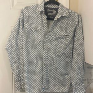 Wrangler Pearl Snap competition shirt XL
